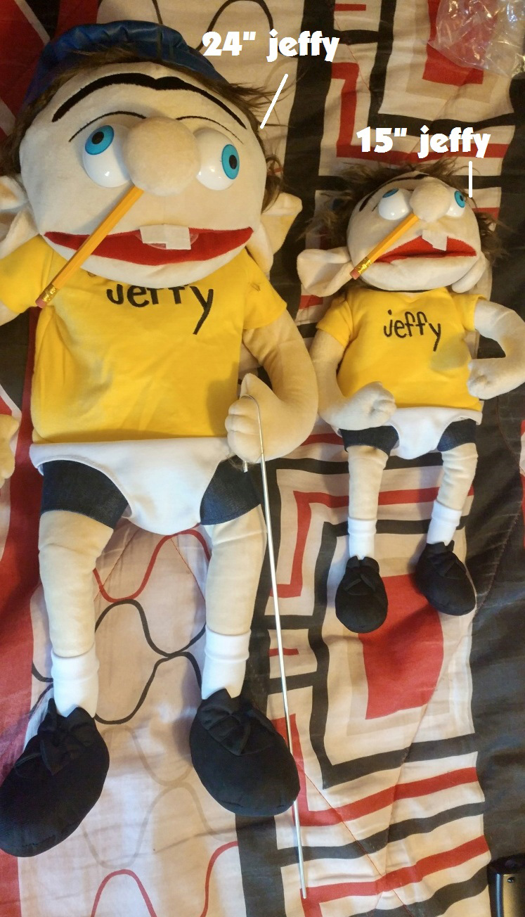 jeffy Plush Puppet Large 24" Product Details